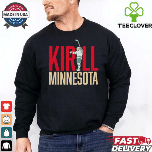 Kirill Kaprizov Minnesota Wild Hockey letter star shirt