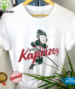 Kirill kaprizov player caricature shirt