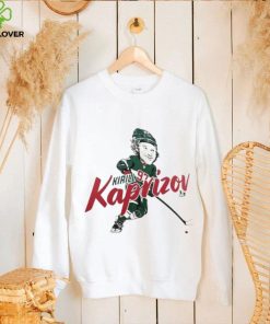 Kirill kaprizov player caricature hoodie, sweater, longsleeve, shirt v-neck, t-shirt