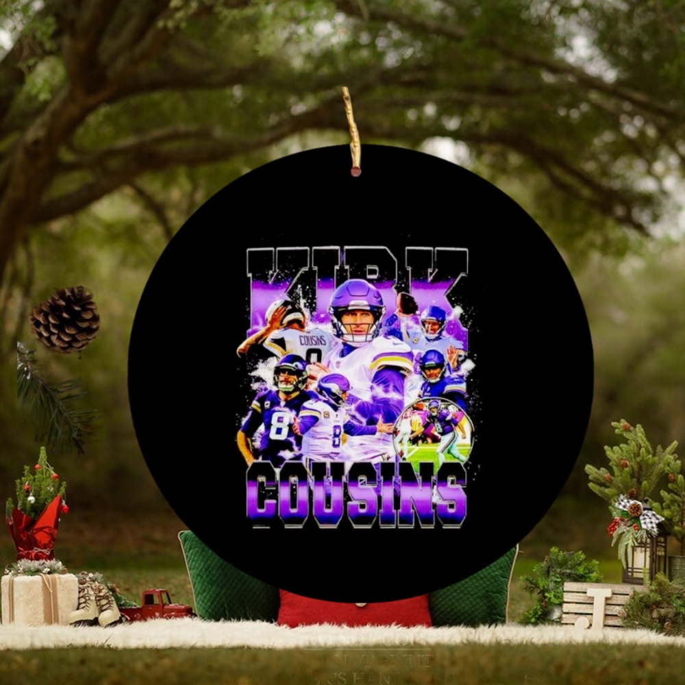Kirk Cousins Minnesota Vikings football vintage Ornament Kirk Cousins Minnesota Vikings football vintage Ornament