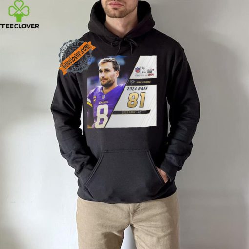 Kirk Cousins Rank 81 The NFL Top 100 Player Of 2024 T Shirt