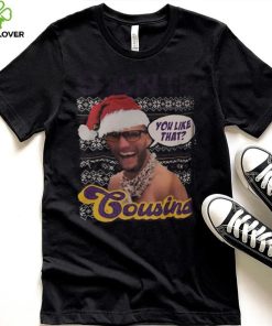 Kirk Cousins Santa Cousins You Like That Christmas Ugly Shirt