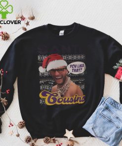 Kirk Cousins Santa Cousins You Like That Christmas Ugly Shirt