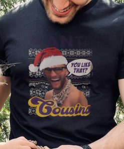 Kirk Cousins Santa Cousins You Like That Christmas Ugly Shirt