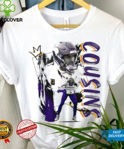 Kirk Cousins number 8 Minnesota Vikings football player pose gift hoodie, sweater, longsleeve, shirt v-neck, t-shirt