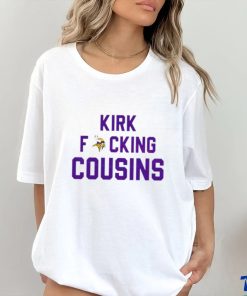 Kirk Fucking Cousins Minnesota Vikings Shirt - Peanutstee