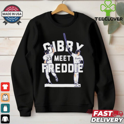 Kirk Gibson And Freddie Freeman Gibby Meet Freddie T Shirts