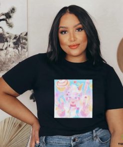 Kirumade Merch Unicorn Boy Cut And Sew Wide Shirt