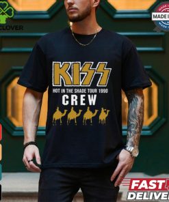 Kiss 35Th Anniversary Hot In The Shade Tour Crew 1990 T Shirt