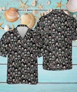 Kiss Band Chibi Hawaiian Shirt