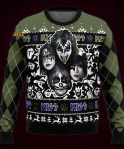 Kiss Band Christmas Holiday Ugly Sweater