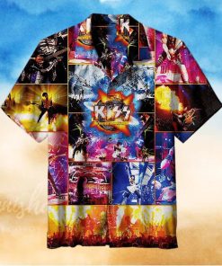 Kiss Band Hawaiian Shirt Kiss Band Kiss The Hottest Show On Earth Hawaiian Shirt