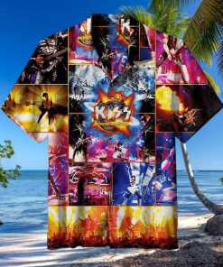 Kiss Band Hawaiian Shirt Kiss Band Kiss The Hottest Show On Earth Hawaiian Shirt