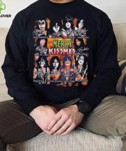 Kiss Band Merry Kissmas Christmas Signatures Shirt