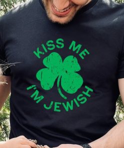 Kiss Me I’m Jewish St’ Patrick’s Day T shirt 2 Kiss Me I’m Jewish St’ Patrick’s Day T shirt