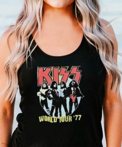 Kiss World Tour 77 Vintage Shirt