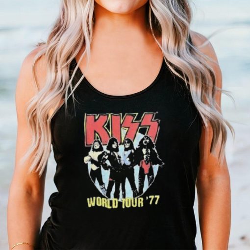 Kiss World Tour 77 Vintage Shirt