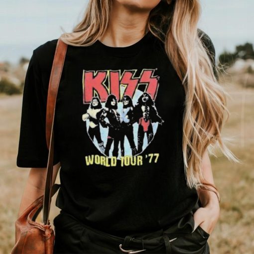 Kiss World Tour 77 Vintage Shirt