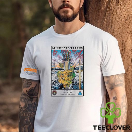 Kitchen Dweller At The Crystal Saloon Juneau AK July 26 2024 Unisex T Shirt