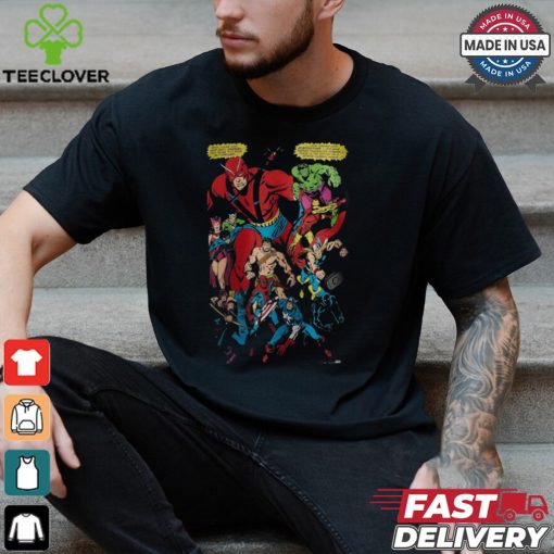 Kith Marvel Spider Man Allies Vintage Shirt