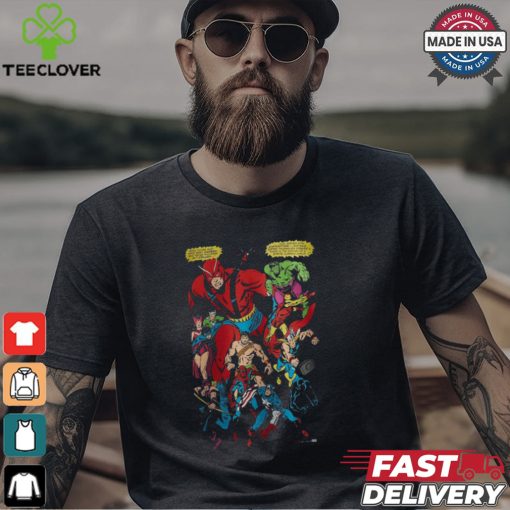 Kith Marvel Spider Man Allies Vintage Shirt