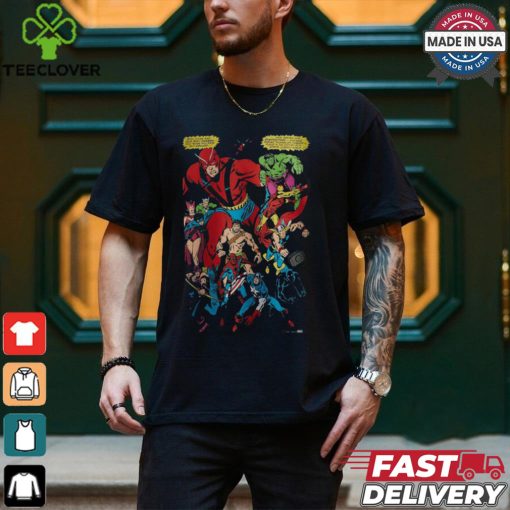 Kith Marvel Spider Man Allies Vintage Shirt