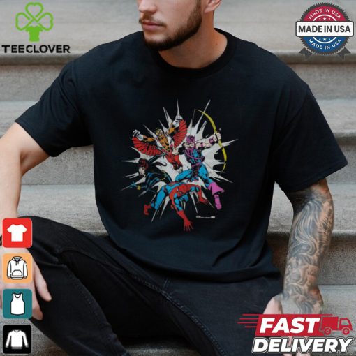 Kith Marvel Spider Man Avengers Vintage Shirt