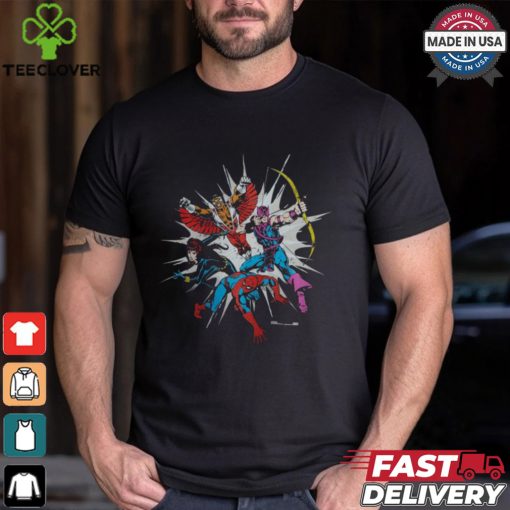 Kith Marvel Spider Man Avengers Vintage Shirt