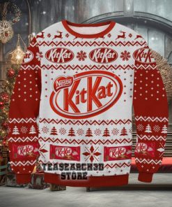 Kitkat Red Ugly Christmas Sweater