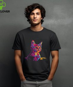 Kitten Colorful Art Gifts for Cat Lovers, Cat Dad, Cat Mom T Shirt 1 Kitten Colorful Art Gifts for Cat Lovers, Cat Dad, Cat Mom T Shirt