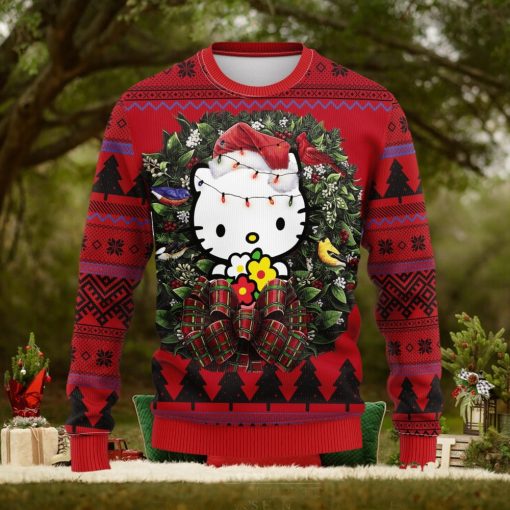 Kitty Noel Mc Thanksgiving Women Mens Ugly Christmas Sweater