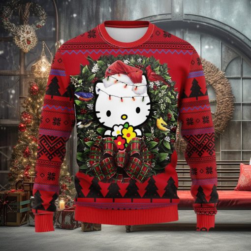 Kitty Noel Mc Thanksgiving Women Mens Ugly Christmas Sweater