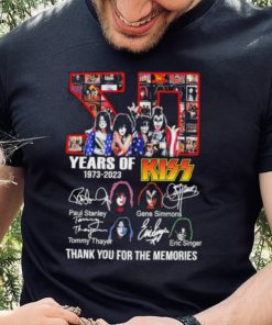 Kizz 50 Years of 1973 2023 thank You for the memories signatures shirt