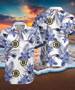 Bruins Patriots Hawaiian Shirt Best Gift For Fans Men And Women