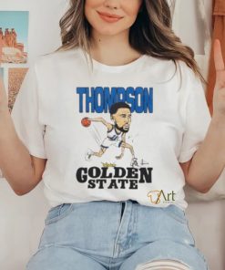 Klay Thompson player Golden State Warriors basketball signature caricature shirt
