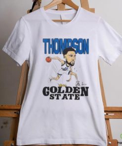 Klay Thompson player Golden State Warriors basketball signature caricature shirt