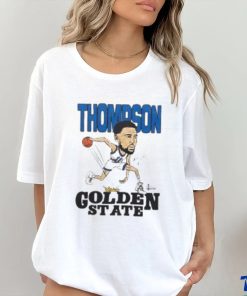Klay Thompson player Golden State Warriors basketball signature caricature shirt