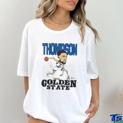Klay Thompson player Golden State Warriors basketball signature caricature shirt
