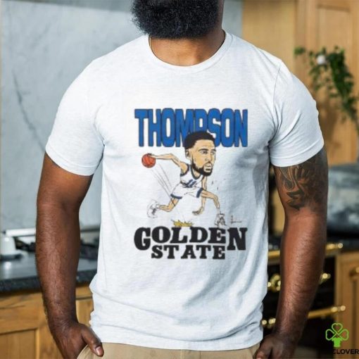 Klay Thompson player Golden State Warriors basketball signature caricature shirt