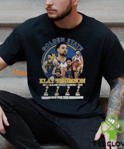 Klay Thomson Golden State Warriors 2011 2024 Thank You For The Memories T Shirt