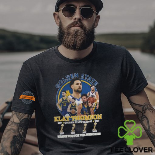 Klay Thomson Golden State Warriors 2011 2024 Thank You For The Memories T Shirt