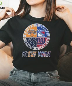 Knicks, Rangers, Yankees And Giants New York Sport Teams T Shirt – Limited Edition