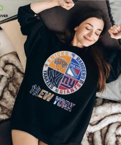 Knicks, Rangers, Yankees And Giants New York Sport Teams T Shirt – Limited Edition