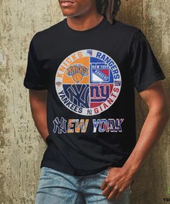 Knicks, Rangers, Yankees And Giants New York Sport Teams T Shirt