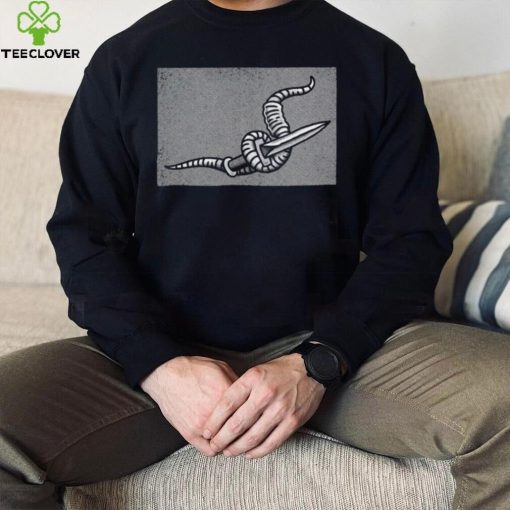 Knife Worm logo shirt