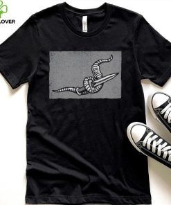 Knife Worm logo shirt