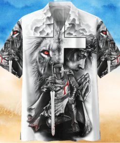 Knight Templar White High Quality Unisex Hawaiian Shirt For Men And Women Dhc17062888