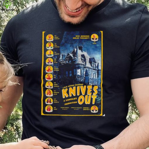 Knives Out A Rian Johnson whodunnit a Lionsgate production shirt