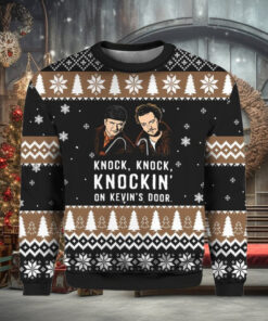 Knock Knock On Kevin's Door Christmas Ugly Sweater