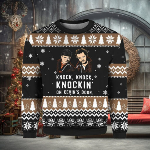 Knock Knock On Kevin’s Door Christmas Ugly Sweater